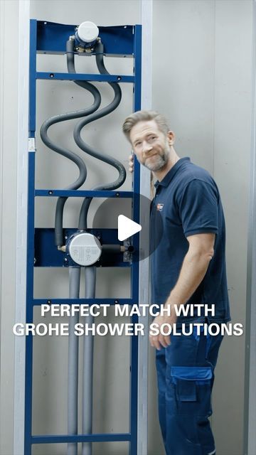 GROHE on Instagram: "Install a concealed shower system in just a few steps with the GROHE Rapido Shower Frame!

🚿 Efficient Installation: Pre-mounted and leak-tested, this frame saves up to 3 hours of work*.

🚿 Flexible Options: Available as Mono or Duo versions for two or three shower functions.

🚿 Reliable Quality: Delivered with a ten-year warranty.

💪 Perfect for Upgrades: Fits any wall with just 77 mm depth, ideal for new builds or renovations.

GROHE Rapido Shower Frame: Fast, Easy, Safe installation for your projects, fulfilling all your customers‘ needs!

#GROHE #BathroomDesign #ShowerSolutions #HomeImprovement #QuickInstallation #Quality #showerframe
*Compared to the average installation time of a GROHE concealed shower system." Grohe Shower System, Shower Solutions, Grohe Bathroom, Shower Frame, Grohe Shower, Shower Systems, New Builds, Bathroom Interior Design, Bathroom Interior