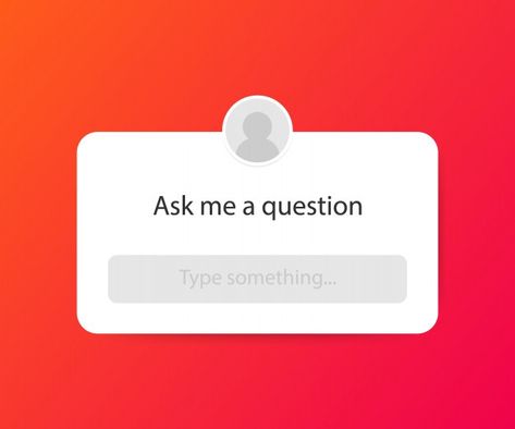 Instagram Questions Ask Me Story Funny, Ask Me Questions Instagram, Question Box, Instagram Questions, Ask Me A Question, Free Business Card Mockup, Business Card Maker, Flyer Maker, Design Research