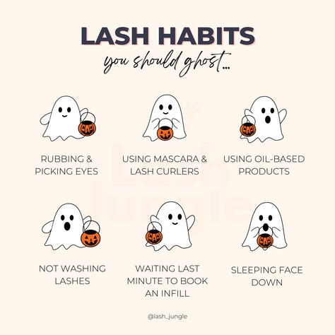 Lash Artist Ig Feed, Lash Lift Promotion Ideas, Eyelash Extensions Content, Spooky Lash Quotes, Lash Extension Content Ideas, Lash Extension Marketing, Content Ideas For Lash Techs, Lash Social Media Post, Lash Post Captions