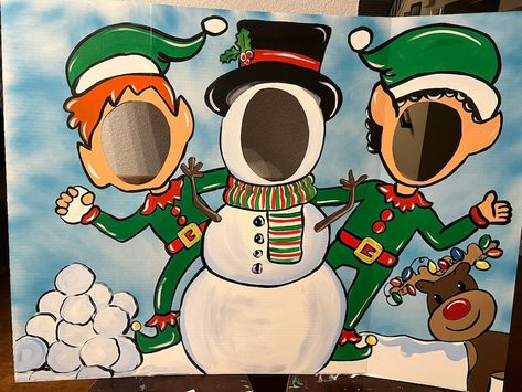 Snowman Photo Prop snowman face hole Elf face in hole Santa - Etsy Украина Photo Prop Christmas, Snowman Photo Booth, Christmas Face In Hole Board, Christmas Face Cutout, Face In Hole Christmas, Elf Face Cutout Template, Santa Photo Booth, Diy Christmas Photo Booth, Snowglobe Photo Booth