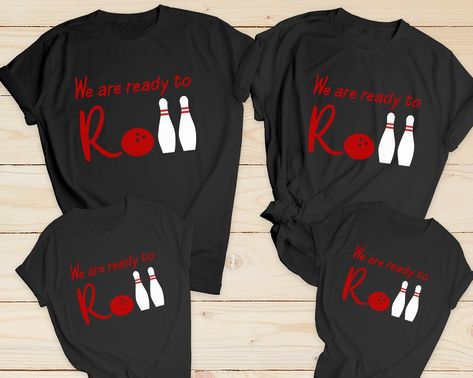 Bowling Shirt Ideas, Family Game Night Shirts, Cups Vinyl, Bowling Svg, Framed Artwork Wall, Elf Suit, Bowling Birthday Party, Cheerleading Shirts, Bowling T Shirts