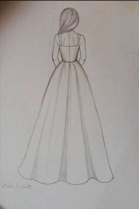 Cute Drawing Sketches, Drawings Ideas Easy, Drawing Ideas Easy For Teens, Pencil Sketch Images, Modest Wedding Gowns, Modest Wedding Dress, Drawings Ideas, Cool Pencil Drawings, Cute Drawing