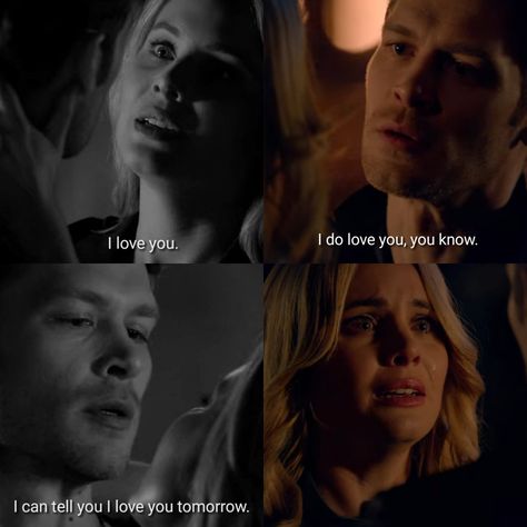 Klaus And Camille, Cami And Klaus, Tvd Aesthetic, Tvd Quotes, The Originals 3, The Originals Tv, Vampire Diaries Quotes, Ladybug Movie, I Do Love You