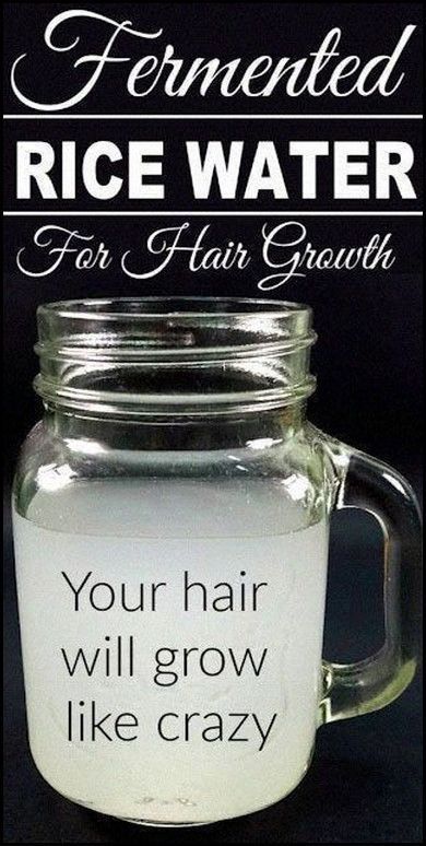 Rice Water For Hair Growth, Rice Water Recipe, Rice Water For Hair, Fermented Rice Water, Fermented Rice, Healthy Natural Hair Growth, Pele Natural, Natural Hair Treatments, Hair Care Growth