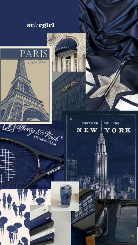 Heart Blue Core, Vision Art, Navy Girl, Chrysler Building, Navy Marine, Ocean Vibes, Vsco Girl, Pretty Colors, Paris Eiffel Tower