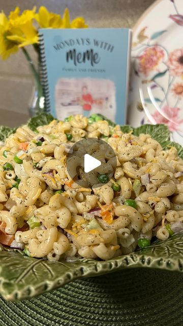 MeMe's Recipes | Diane Leary on Instagram: "Macaroni Salad… there are a million ways to make it, but this recipe is super easy and tasty! Recipe in “Mondays with MeMe”, page 9.  You could even add meat and make it a meal! #memesrecipessc #memesrecipes #shineforjesus #macaronisaladrecipe #macaronisalad #dukesmayo" How To Make Macaroni, Soup Starter, Recipes Salads, Macaroni Salad Recipe, Meme Page, Tasty Recipe, Delish Recipes, Macaroni Salad, Salad Side Dishes