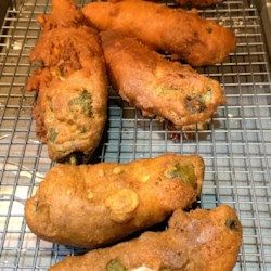 Chile Rellenos Recipe - Allrecipes.com Stuffed Chile Relleno Recipe, Stuffed Chilli Rellenos, Hatch Chili Rellenos, Crunchy Chili Relleno, Chile Riano Recipe, Crispy Chile Rellenos, Fried Chili Relleno Recipe, How To Make Chili Rellenos, Chile Relleno Air Fryer