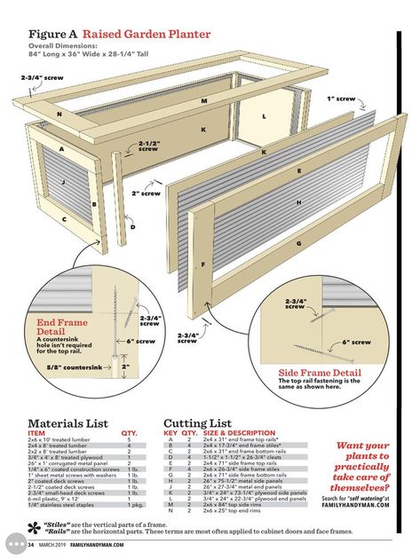 Raised Garden Planter, Raised Garden Beds Diy Vegetables, Raised Garden Bed Plans, Garden Boxes Diy, Raised Garden Planters, Garden Boxes Raised, Building Raised Garden Beds, Vegetable Garden Raised Beds, Building A Raised Garden