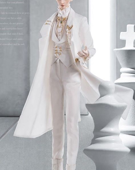 Fantasy Couple Outfits, Fancy Male Outfits, Prince Outfits Royal, Angelic Clothing, Ball Attire, Prince Outfit, Prince Clothes, King Outfit, Fancy Suit