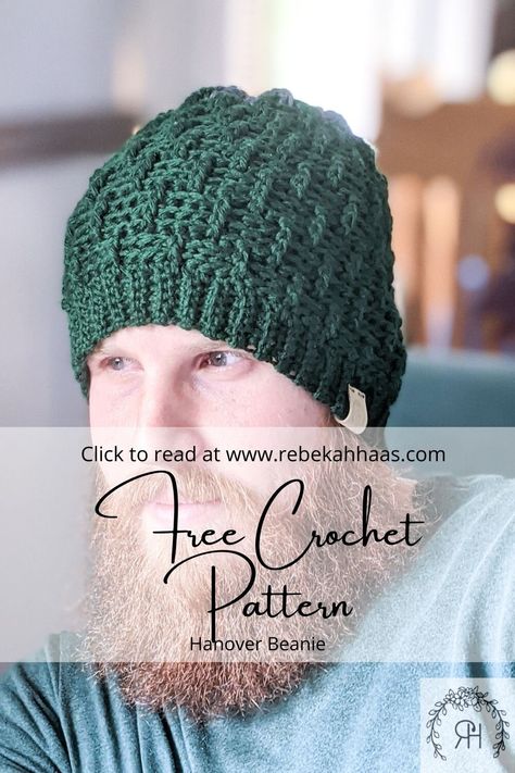 Crochet Basketweave Hat, Beanie Crochet Men, Masculine Crochet Hat, Crochet Cap For Men, Men’s Crochet Hats, Crochet Mens Beanie Free Pattern, Crochet Hats For Men Free Pattern, Men’s Crochet Hat Free Pattern Free, Crochet Mens Hat Pattern Free Easy