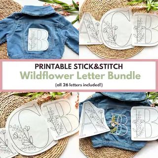 View Sweater Printables by StitchinWithSamantha on Etsy Embroidery Images, Embroidery Personalized, Coffee Ornaments, Stick And Stitch, Print Letters, Letters Embroidery, Digital Embroidery Patterns, Diy Embroidery Kit, Floral Alphabet