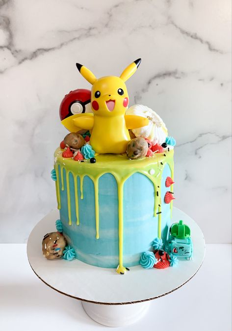 Pikachu Wallpaper Iphone, Pikachu Cake, Pikachu Wallpaper, Pokemon Cake, Pokemon Birthday Party, Oc Pokemon, Pokemon Party, Pokemon Birthday, Yummy Chicken Recipes