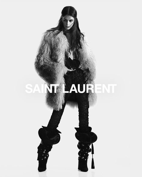 Kaia on Instagram: “@YSL by @anthonyvaccarello and @davidsimsofficial #YSL15” Fashion Editorial Photography, David Sims, Campaign Fashion, Img Models, Anthony Vaccarello, Kaia Gerber, Saint Laurent Paris, Fashion Advertising, Fashion Photography Editorial