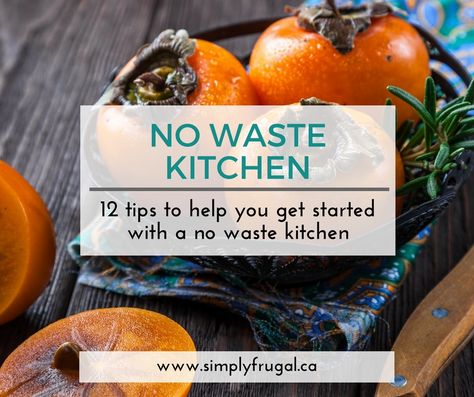 12 tips to help you get started with a no waste kitchen. Grocery Savings Tips, One Thing At A Time, House Green, Grocery Savings, Grocery Budgeting, Frugal Meals, Frugal Tips, Frugal Living Tips, No Waste