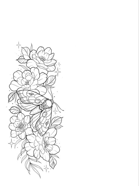 Floral Ankle Tattoo, Ankle Tattoo Designs, Piercing Inspo, Spooky Stuff, Flowers Tattoo, Ankle Tattoo, Tattoo Inspo, Halloween Spooky, Doodle Drawings