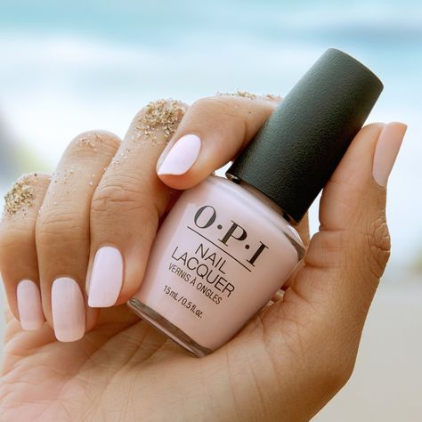 Ivory Nails, Interview Nails, Calming Coastal, Opi Gel Nails, Nail Art Diy Easy, Nails Today, Beige Nails, Vacation Nails, Opi Nail Lacquer