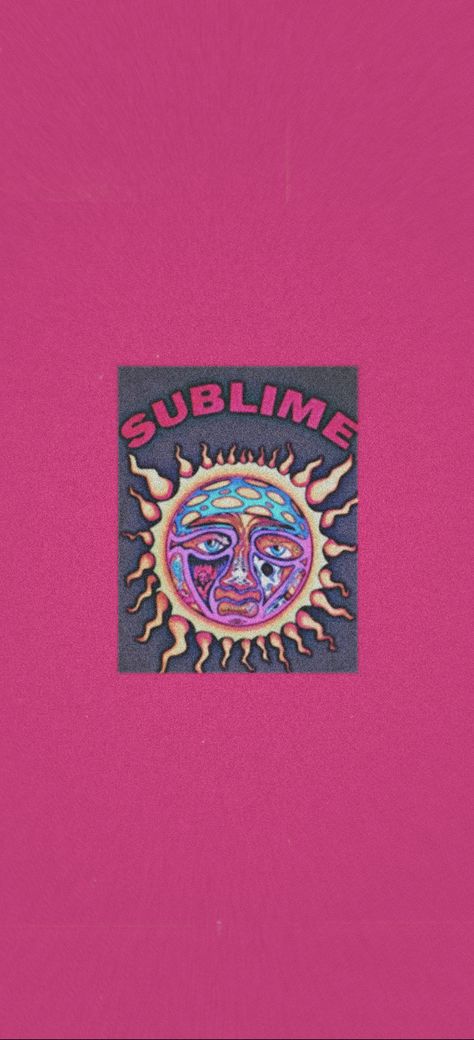 Sublime Aesthetic Wallpaper, Sublime Wallpaper Iphone, Sublime Background, Sublime Wallpaper, Beach Widgets, Sublime Aesthetic, Sublime Band, Hippie Wallpaper, Aesthetic Pastel