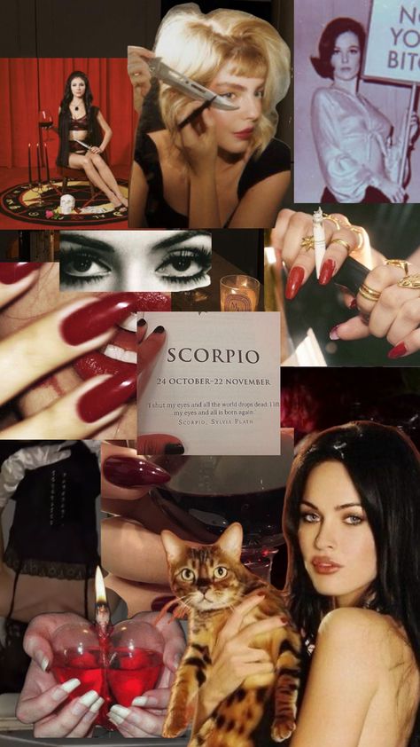 scorpio ♏️ #zodiac #aesthetic #outfitinspo #birthday #vibes #beauty #books #fyp #foryou #darkacademia #school #red Scorpio Home Aesthetic, Scorpio Asthetic Picture, Scorpio Vibes Aesthetic Wallpaper, Scorpio Style Aesthetic, Scorpio Makeup Aesthetic, Scorpio Midheaven Aesthetic, Scorpio Venus Makeup, Scorpio Birthday Aesthetic, Scorpio In Venus Aesthetic