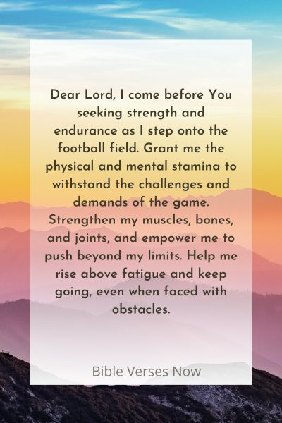 15 Powerful Prayer For A Football Player Football Prayer, Prayer For Confidence, Bible Thoughts, Find Inner Peace, Football Pitch, Perfect Peace, Prayer For You, Finding Inner Peace, The Lords Prayer