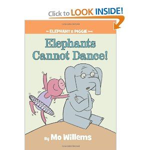 Elephants Cannot Dance! (Elephant and Piggie): Mo Willems: 9781423114109: Amazon.com: Books Pig And Elephant, Piggie And Elephant, Elephant And Piggie, Elephant Christmas, Elephant Book, Orange Book, Guided Reading Levels, Mo Willems, Best Children Books