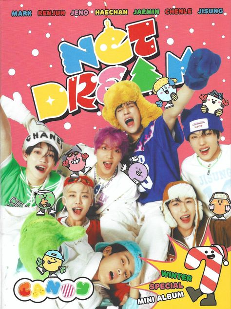 Nct Dream Candy Aesthetic, Nct Dream Design, Nct Dream Poster, Candy Nct Dream, Hello Future Nct Dream, Melina Core, Nct Dream Candy, Nct Poster, Nct Logo