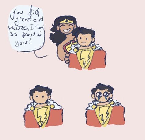 Dc Comics Funny, Billy Batson, Captain Marvel Shazam, Comic Panel, Harvey Dent, Superhero Memes, I Am Batman, Batman Funny, Dc Comics Artwork