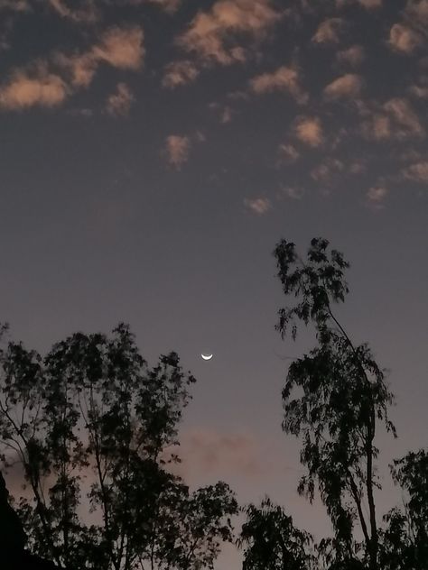 a picture of the moon (waxing crescent phase) taken on 05/15/2021 - 6:37 PM Waxing Crescent Phase Moon, Waxing Crescent Moon Aesthetic, Waxing Crescent Phase, Moon Waxing Crescent, Waxing Crescent Moon, Lazy Afternoon, Moon Pictures, Crescent Moon, Crescent