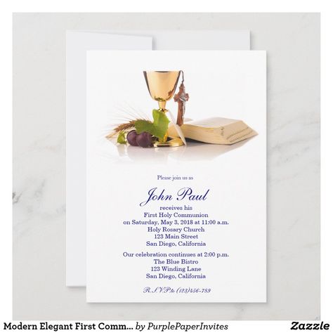 Confirmation Invitations Template Blank, First Communion Invitations Templates, Communion Invitations Boy, Holy Communion Invitation Cards Template, Boys First Communion, Holy Saturday, Holy Communion Invitations, First Communion Invitations, Communion Invitations