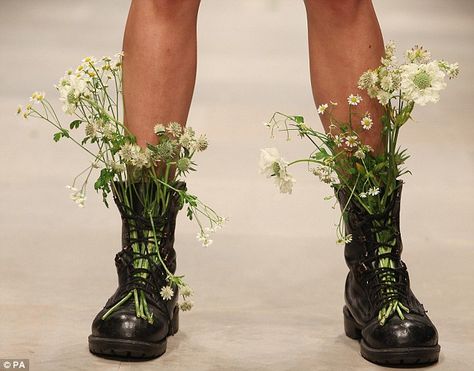 Flower Boots, Bloom Where Youre Planted, Garden Boots, High End Shoes, Popsugar Fashion, Kinds Of Shoes, Flower Child, Fashion Photoshoot, Hunter Boots