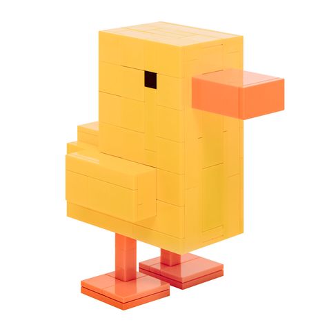 Lego Crossy Road - Duck | H.Y. Leung | Flickr Lego Duck, Crossy Road, Lego Projects, Lego, Road, Art