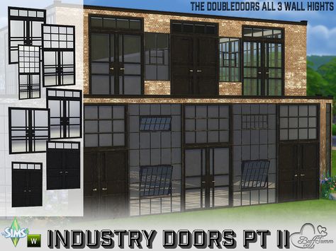 Your Sim want to live in an authentic factory building?  Found in TSR Category 'Sims 4 Downloads' Sims 4 Houses Large, Sims 4 Industrial Cc, Sims 4 Cc Industrial, Sims 4 Loft, Sims 4 Beds, Furniture Cc, Industrial Windows, Sims 4 Traits, Sims 4 Clutter