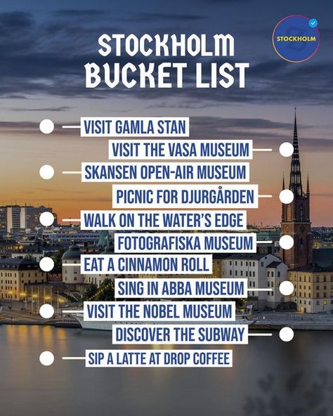 Stockholm Travel Tips, Stockholm Bucket List, Sweden Bucket List, Stockholm Visit, Stockholm Sweden Aesthetic, Stockholm Lifestyle, Sweden Trip, Stockholm Shopping, Sweden Cities