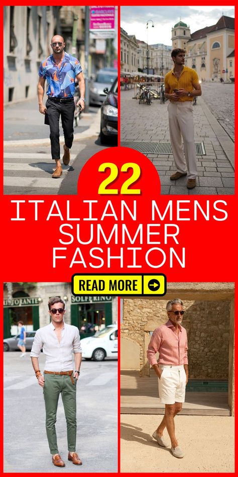 Summer Fashion for Men: Italian Style and Casual Chic Trends Older Mens Summer Fashion, Timeless Fashion Casual, Men Italian Style, Italian Summer Outfits Men, Summer Fashion For Men, Mens Summer Fashion, Pool Party Fashion, Italian Mens Fashion, Men's Summer Fashion