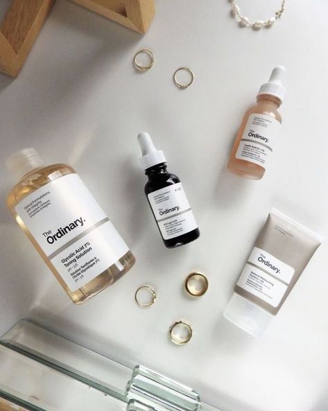 Skincare Aesthetic The Ordinary, Skin Care Aesthetic The Ordinary, Minimalist Skincare Products Aesthetic, The Ordinary Skincare Guide, Eyelash Decor, Dry Skin Care Routine, The Ordinary Skincare, Pampering Routine, Oily Skin Care Routine