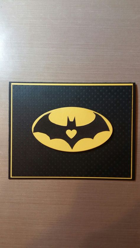 Batman Theme Wedding Card - First Ever! Batman Christmas Card, Batman Love Letter, Batman Promposal, Batman Card, Lasercut Gift, Sweet Love Letters, Crafts Bookmarks, Batman Diy, Batman Love