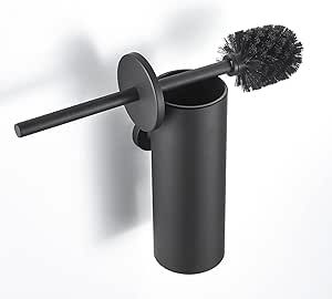 Minimalist Toilets, Stainless Steel Toilet, Toilet Bowl Brush, Toilet Brush Holder, Toilet Brushes And Holders, Black Toilet, Stainless Steel Cleaning, Wall Mounted Toilet, Toilet Cleaning