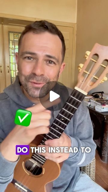 Boris Mogilevski on Instagram: "Spice up your strumming! ✅🔥
Elevate your strumming skills by using one simple trick 😉
.
.
.
.
.
.
.
.
.
.
.
.
.
#viral #tutorial #ukulele #ukuleletutorial #ukuleles #ukuleleteacher" Ukelele Strumming, Ukulele Tutorial, Ukulele Lesson, Ukelele, Simple Tricks, Spice Up, Ukulele, Spice Things Up, On Instagram