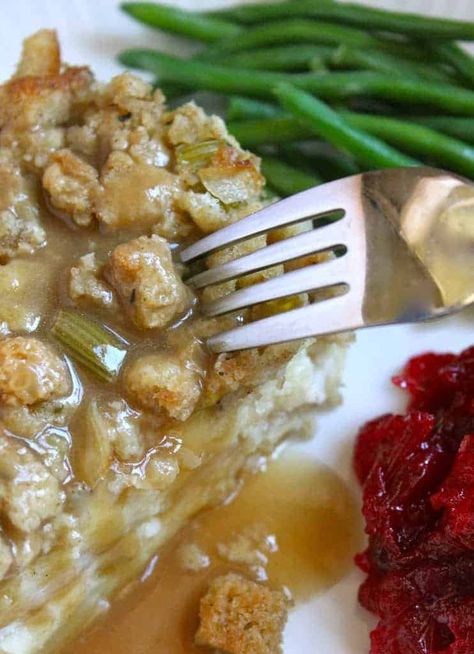 genius turkey and stuffing potato layered leftover turkey recipes Turkey Stuffing Casserole, Stuffed Mashed Potatoes, Turkey Casserole Recipe, Leftover Turkey Casserole, Turkey And Stuffing, Leftover Casserole, Thanksgiving Leftover, Turkey Casserole, Thanksgiving Turkey Leftovers