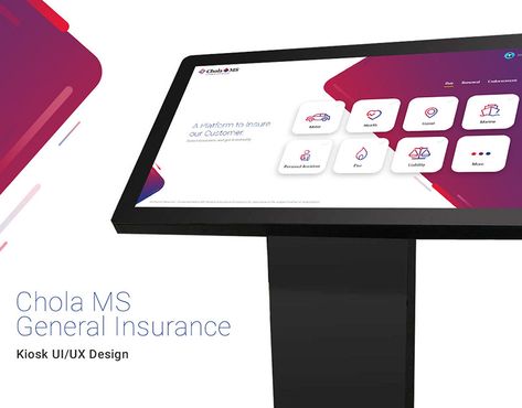 Kiosk Ui Design, Check In Kiosk, General Insurance, Kiosk Design, System Design, Design Ui, Kiosk, Ui Ux Design, Ux Design