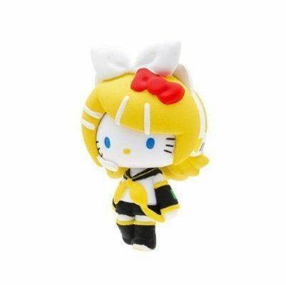 Kagamine Rin Hello Kitty plushie Jennie Fashion, Len Y Rin, Nendoroid Anime, Artist Alley, Png Icons, Cute Clay, Phone Themes, Project Sekai, Anime Figures