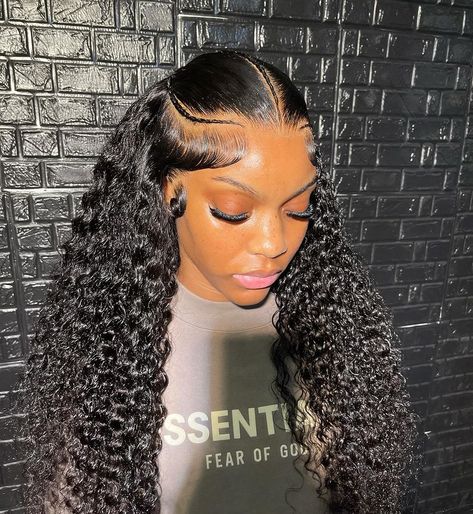 Frontal Wig Hairstyles, Wig Install, Long Hair Wigs, Hd Lace Frontal, Frontal Hairstyles, Braided Wig, Deep Wave Hairstyles, Hair Laid, Dope Hairstyles