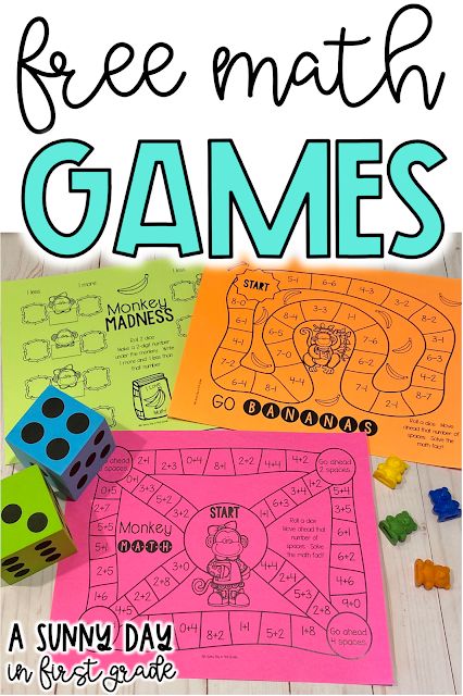 Domino Math Games Second Grade, 2nd Grade Math Games Printable, Addition And Subtraction Games 2nd, Touch Math Activities, Addition And Subtraction Games 1st Grade, Free Printable Math Games, Math Activities Special Education, Subtraction Games Kindergarten, Adding Games