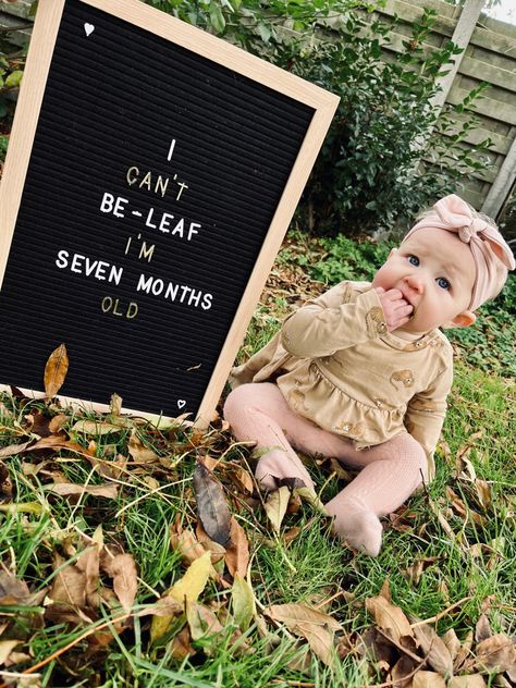 7 Month Old Letter Board, One Year Old Letter Board Ideas, 5 Month Old Letterboard Ideas, 7 Months Old Caption, 7 Month Letter Board Ideas, 7 Month Milestone Pictures, 10 Month Photoshoot Ideas, 7 Month Old Photoshoot, 7 Months Baby Photoshoot Ideas