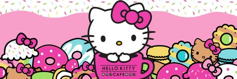 Hello Kitty Cafe on Twitter: "Happy Birthday, @hellokitty! 🎂💕 ⁠ ⁠ Celebrate with us at the Hello Kitty Grand Cafe with a supercute treat! Purchase our signature Birthday Cake and receive one free beverage✨ ⁠Available today only and excludes all blended drinks. #HelloKittyCafe #HBDHelloKitty… https://t.co/PhMh8TXK2l" Hello Kitty Imagenes, Images Hello Kitty, Cat Cupcakes, Hello Kitty Cupcakes, Kitty Cafe, Kitty Images, Hello Kit, Hello Kitty Backgrounds, Wallpaper Laptop