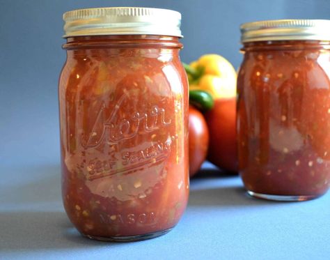 "Greenwood" Salsa - Delish Knowledge Homemade Salsa For Canning, Salsa For Canning, Best Homemade Salsa, Canning Homemade Salsa, Canned Salsa Recipes, Canning Salsa, Wfpb Recipes, Homemade Salsa, Salsa Recipe