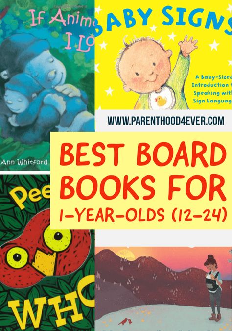 Best Books for 1-Year-Olds (12-24) | Updated 2020 - Parenthood4ever Books For One Year Olds, In Five Years Book, Books For 1 Year Baby, Books For Two Year Olds, Best Books For Toddlers Learning, Best Books For Toddlers, Child Development Activities, Teaching Babies, Board Books For Babies