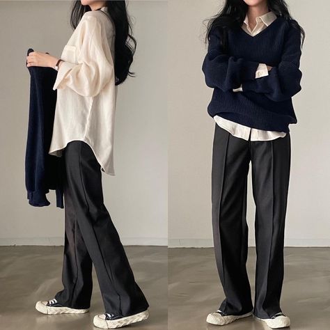 Sloppy Outfits Women, Feminine Tomboy Style, Masc Outfits For Women, Comeback Season, Korean Outfit Street Styles, Winter Lookbook, Everyday Fashion Outfits, Tomboy Outfits, Tomboy Style Outfits