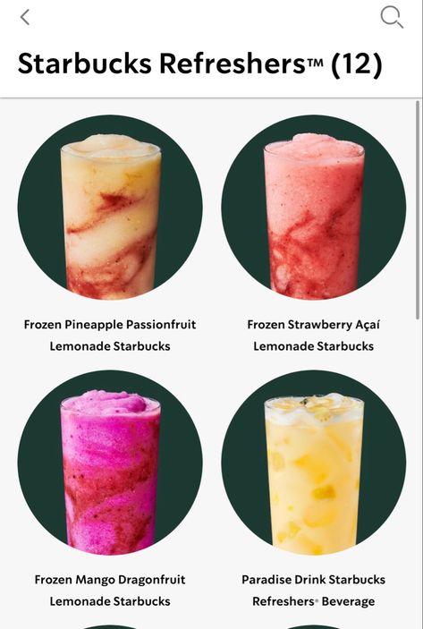 Kawa Starbucks, Acai Drink, Dessert Recipes Easy Cake, Starbucks Strawberry Acai Refresher, Starbucks Drink Menu, Strawberry Acai Refresher, Starbucks Strawberry, Starbucks Orders, America Trip