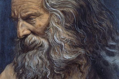 Methuselah Was the Oldest Man in the Bible Jungian Archetypes, Oldest Bible, Spiritual People, Bible Study Tools, A Hero, Eternal Life, Birthday Images, Tempera, Picture Library