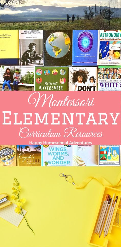 Curriculum books for Montessori education, kids exploring nature, and a homeschool work space Montessori Arts And Crafts, Montessori Elementary Classroom, Grace And Courtesy, Montessori Practical Life Activities, Science Unit Studies, Montessori Curriculum, Montessori Geography, Seasonal Work, Montessori Printables